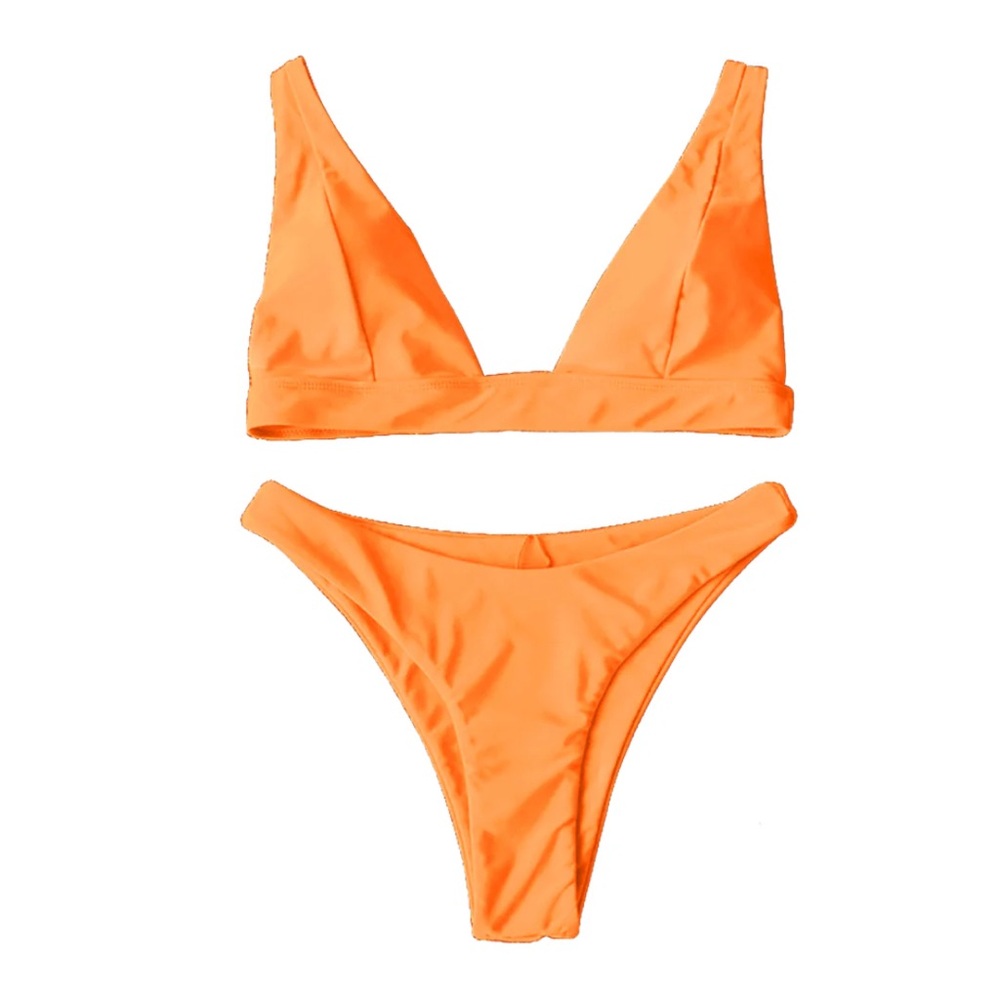 Solid Tank Bikini Set - image 1
